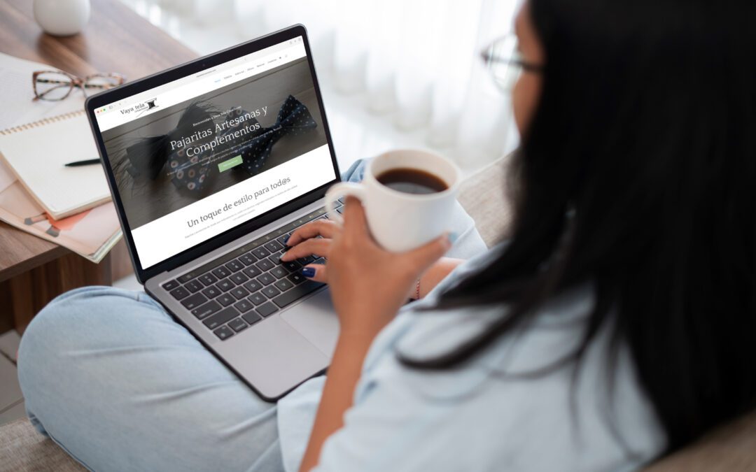 Vaya Tela Creaciones, pajaritas y tirantes, lanza su nueva web